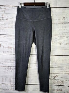 Ruby Ribbon Gray Faux Suede High Rise Leggings Women’s Medium